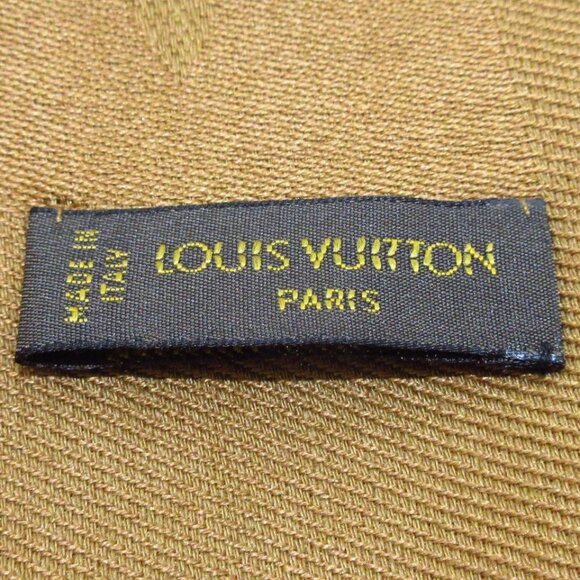 LOUIS VUITTON Shawl Monogram Camel - Unconfirmed Scarf 405-071925 - Picture 5 of 5